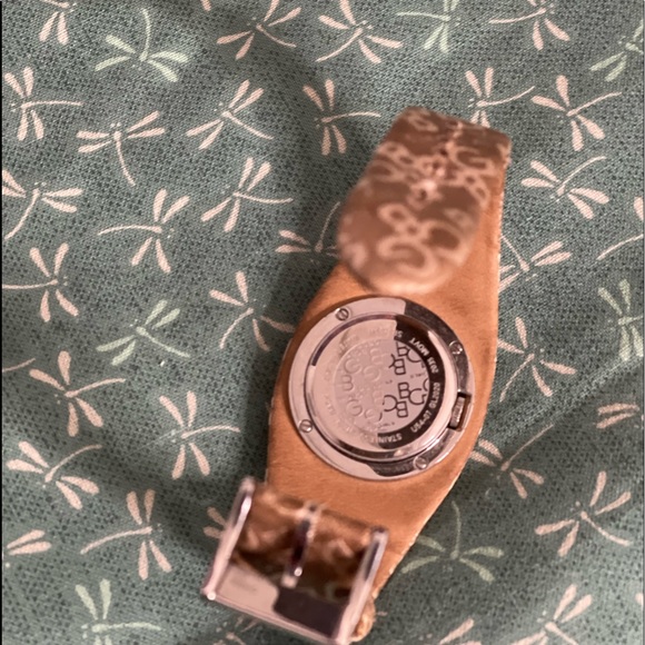 BCBGirls Tan/Cream band watch - Picture 4 of 9